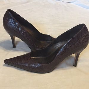 Elegant and Sexy Antonio Melani All Leather Pumps